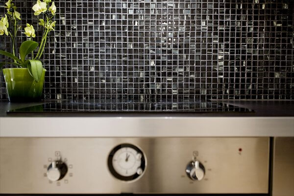 Kakel och tvättmaskin