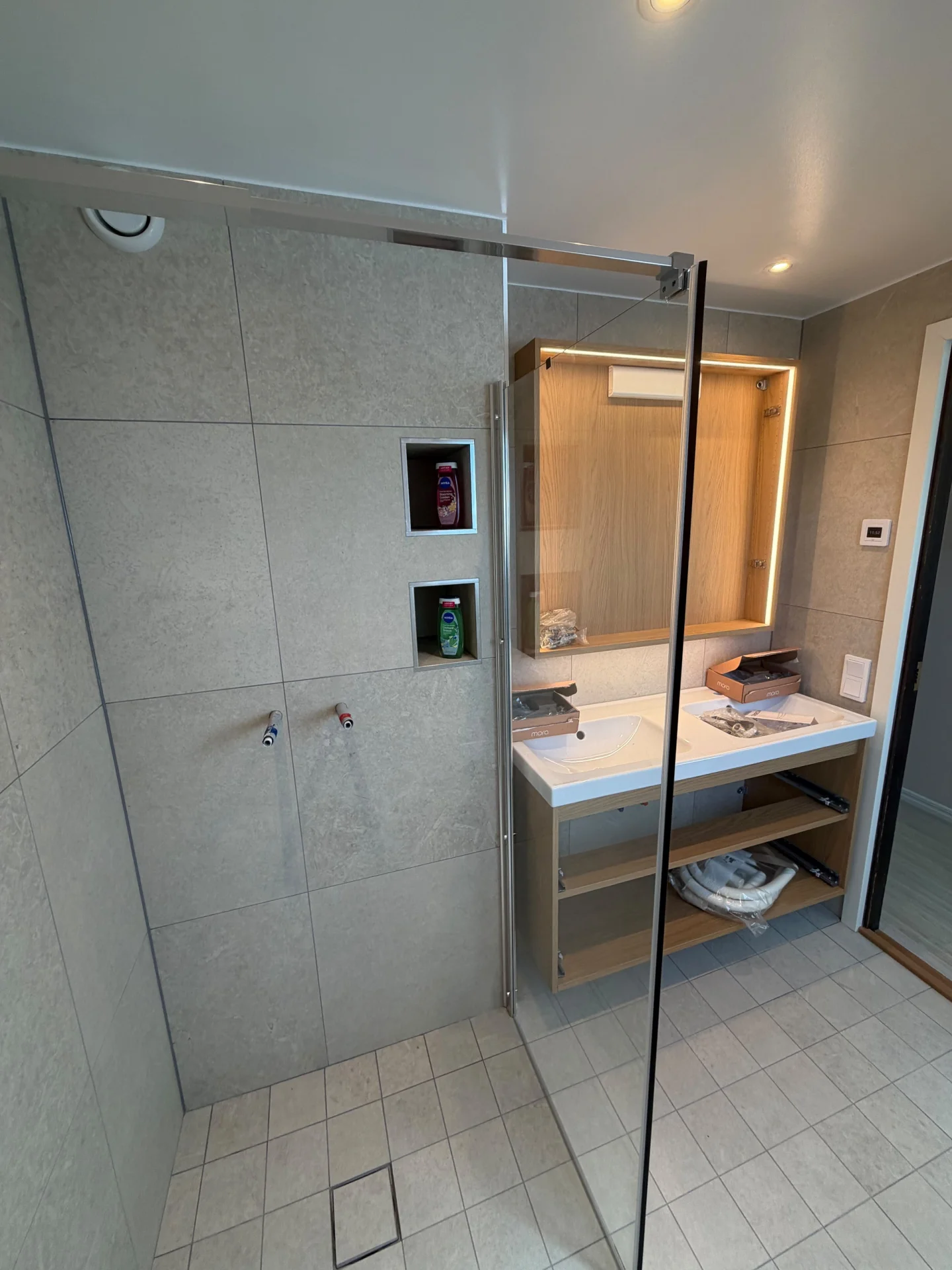 Badrumsrenovering projekt